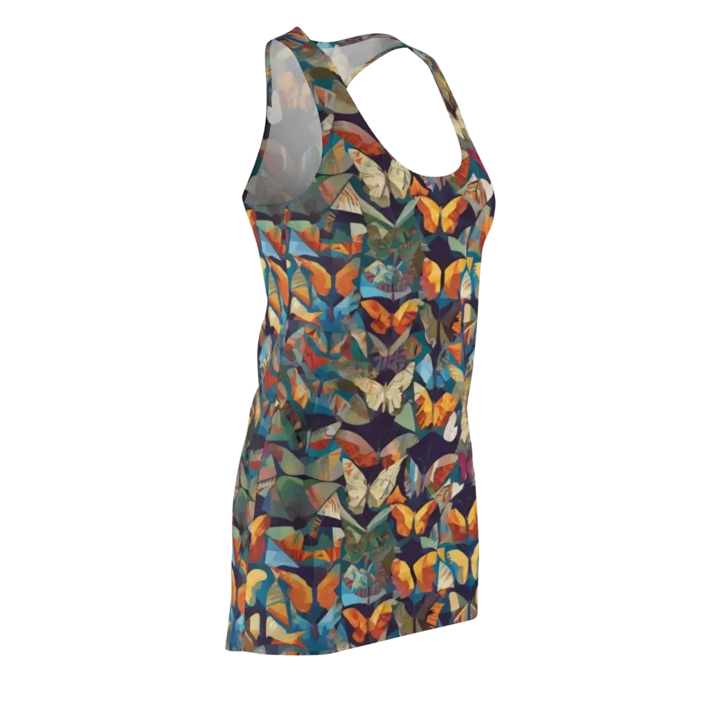 Prismatic Lepidary on Racerback Dress — Front Side