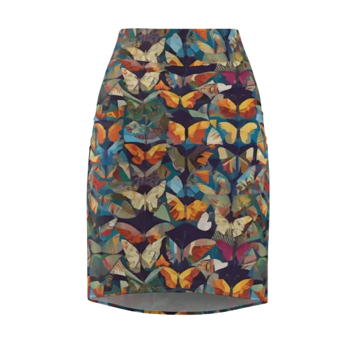 Prismatic Lepidary on a Pencil Skirt