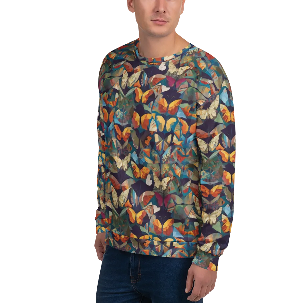 Prismatic Lepidary on Sweatshirt — Left Front