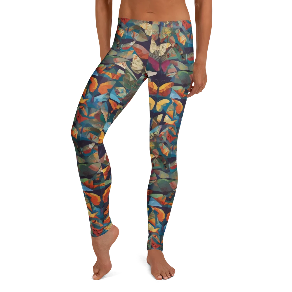 Prismatic Lepidary on Leggings — Front