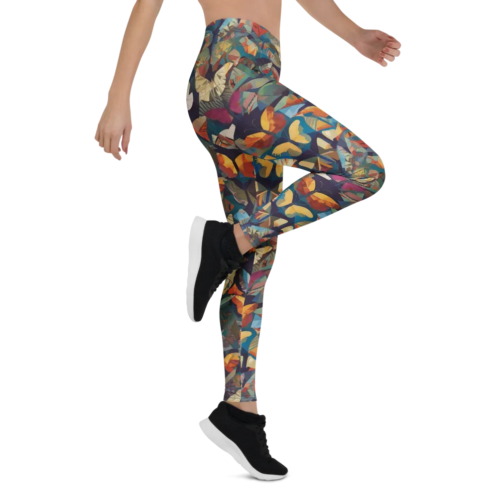 Prismatic Lepidary on Leggings — Right