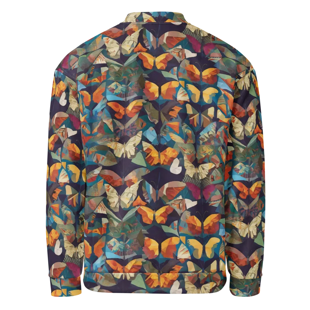 Prismatic Lepidary on Bomber Jacket — Back