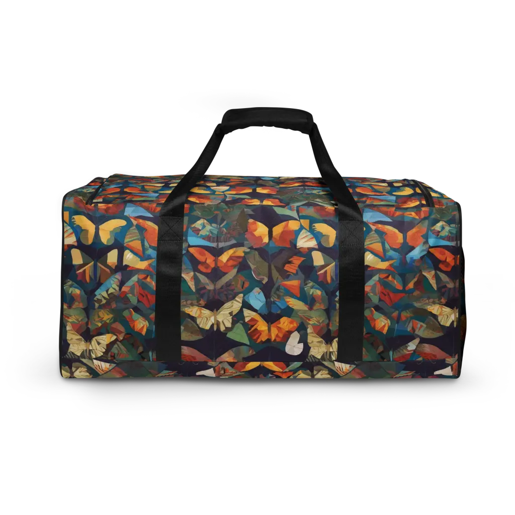 Prismatic Lepidary on Duffle Bag — Back