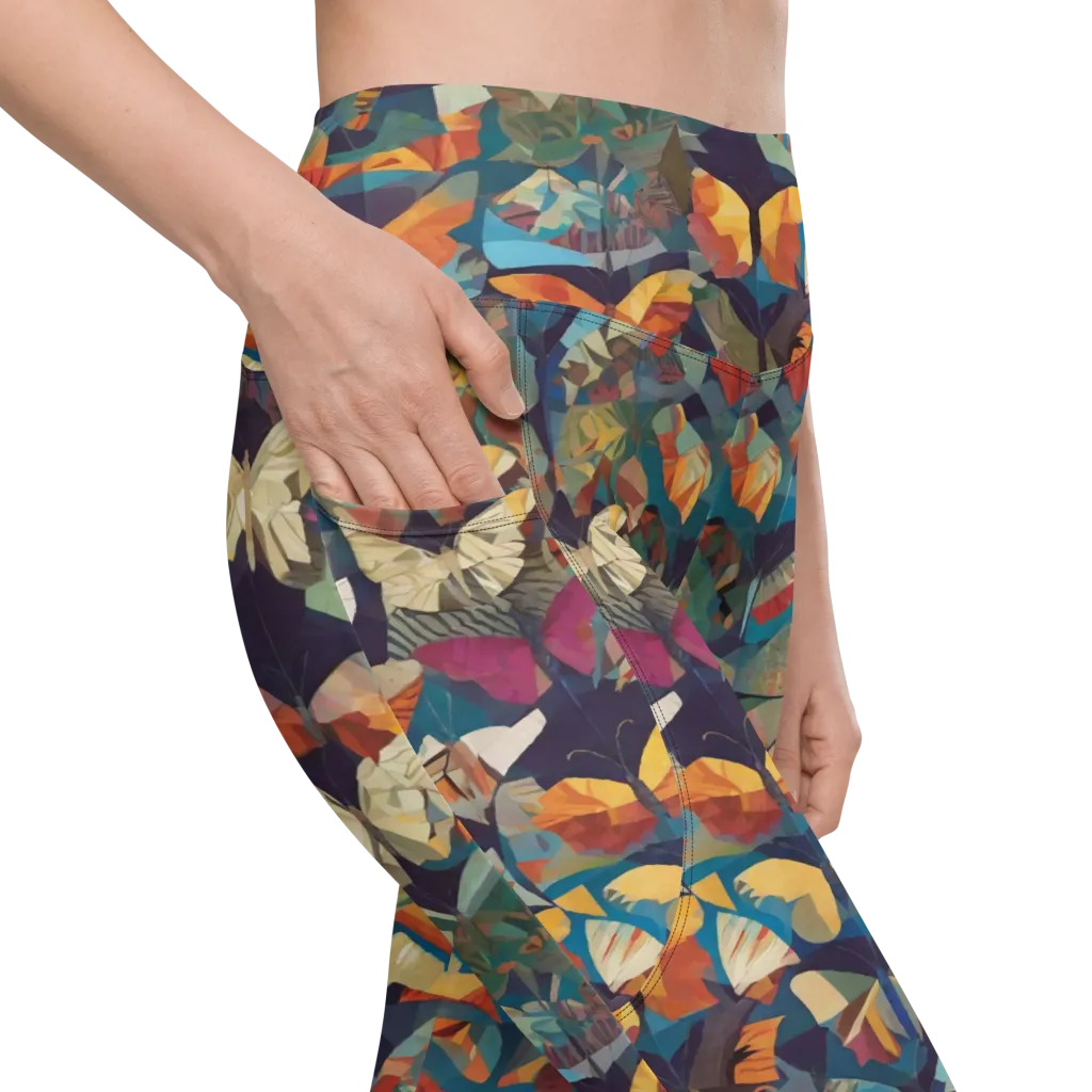 Prismatic Lepidary on Leggings with Pockets — Product details