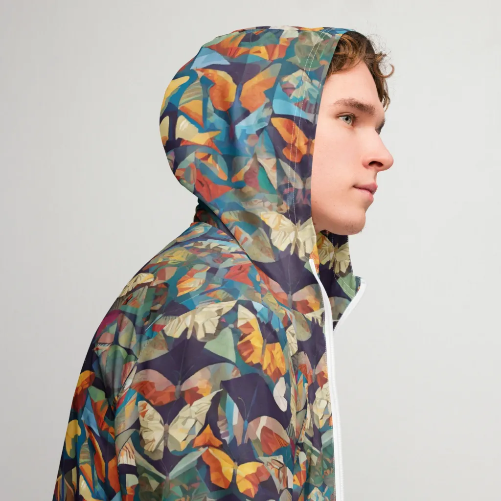 Prismatic Lepidary on Men's Windbreaker — Right