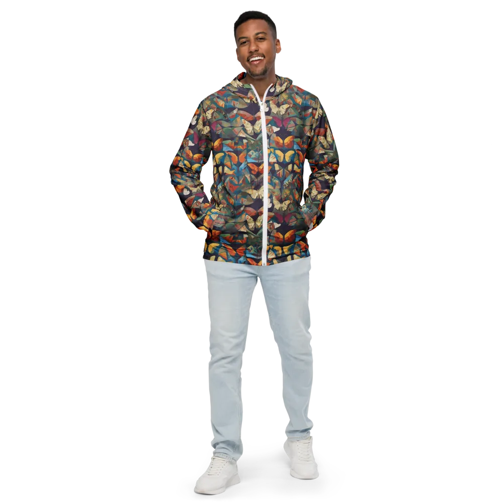 Prismatic Lepidary on Men's Windbreaker — Front