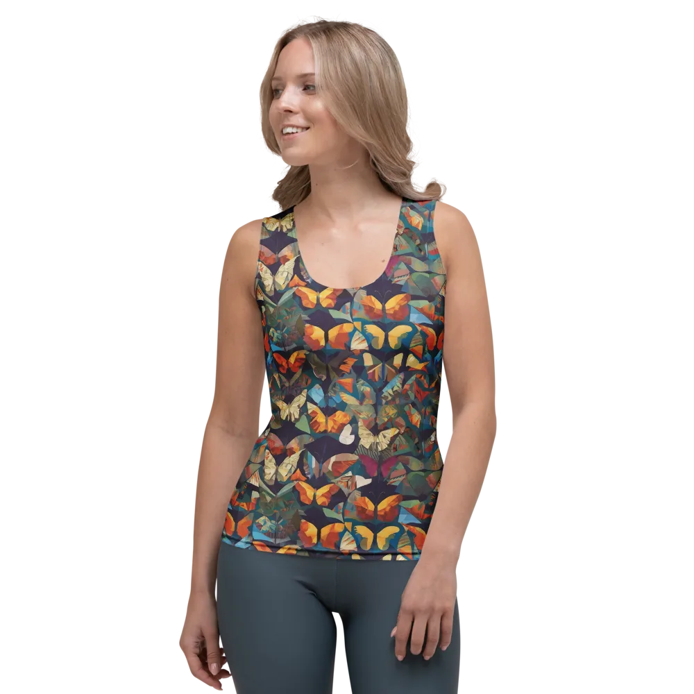 Prismatic Lepidary on Women's Tank Top — Front