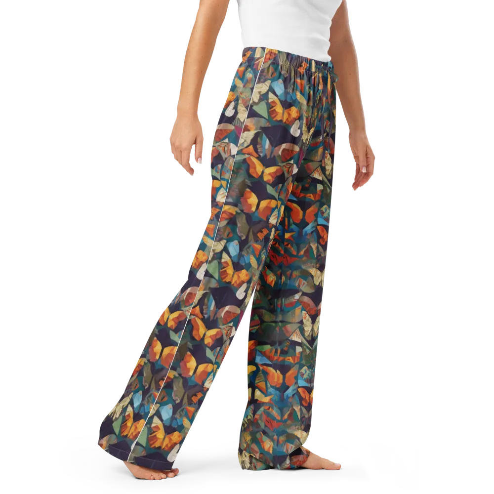 Prismatic Lepidary on Women's Pajama Pants — Right Front