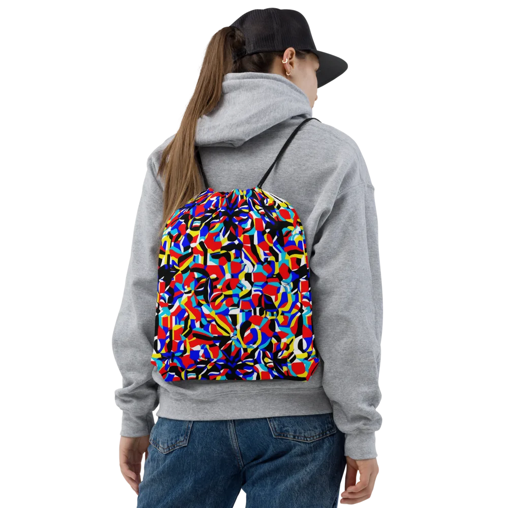 Primary Flux on Drawstring Bag — Front