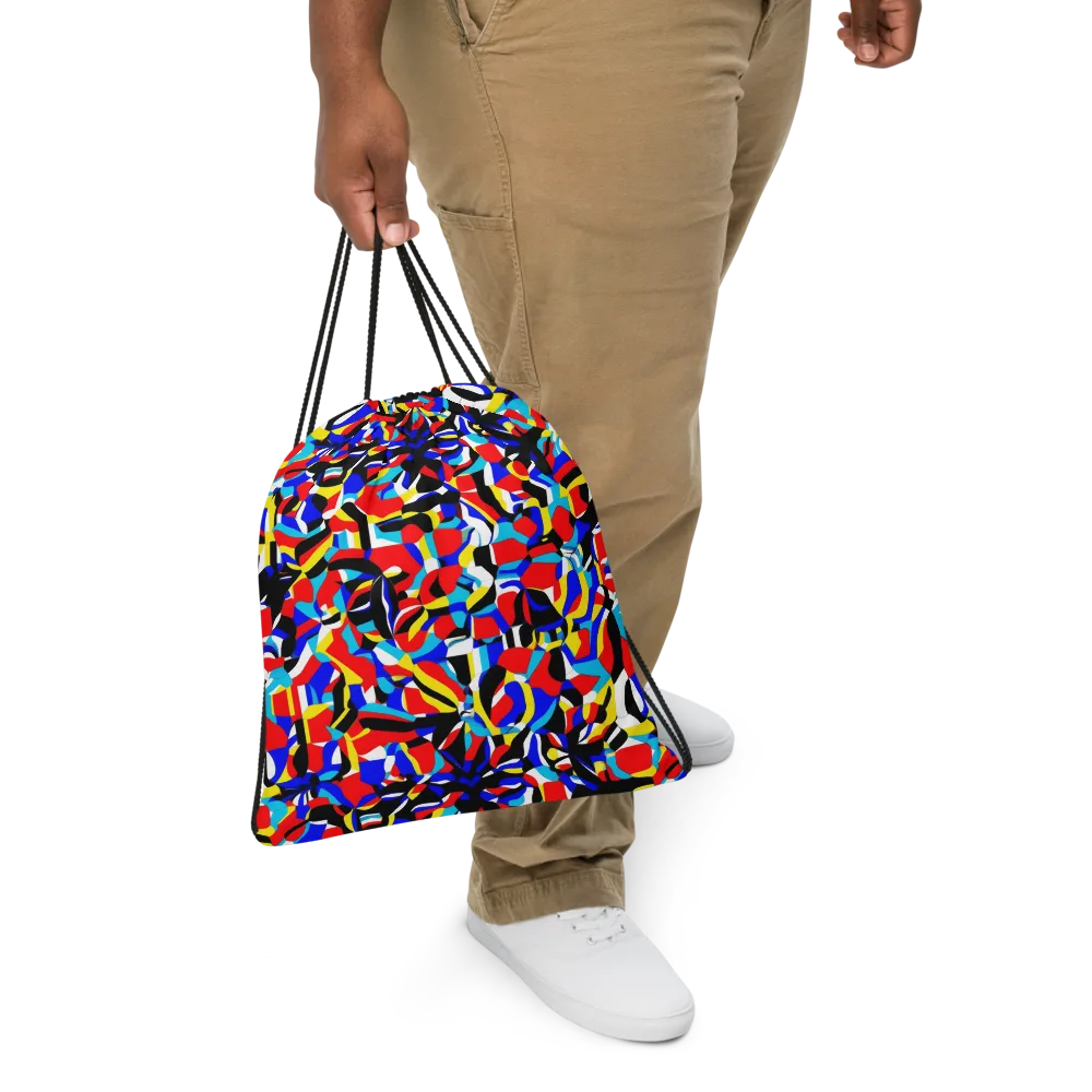 Primary Flux on Drawstring Bag — Front