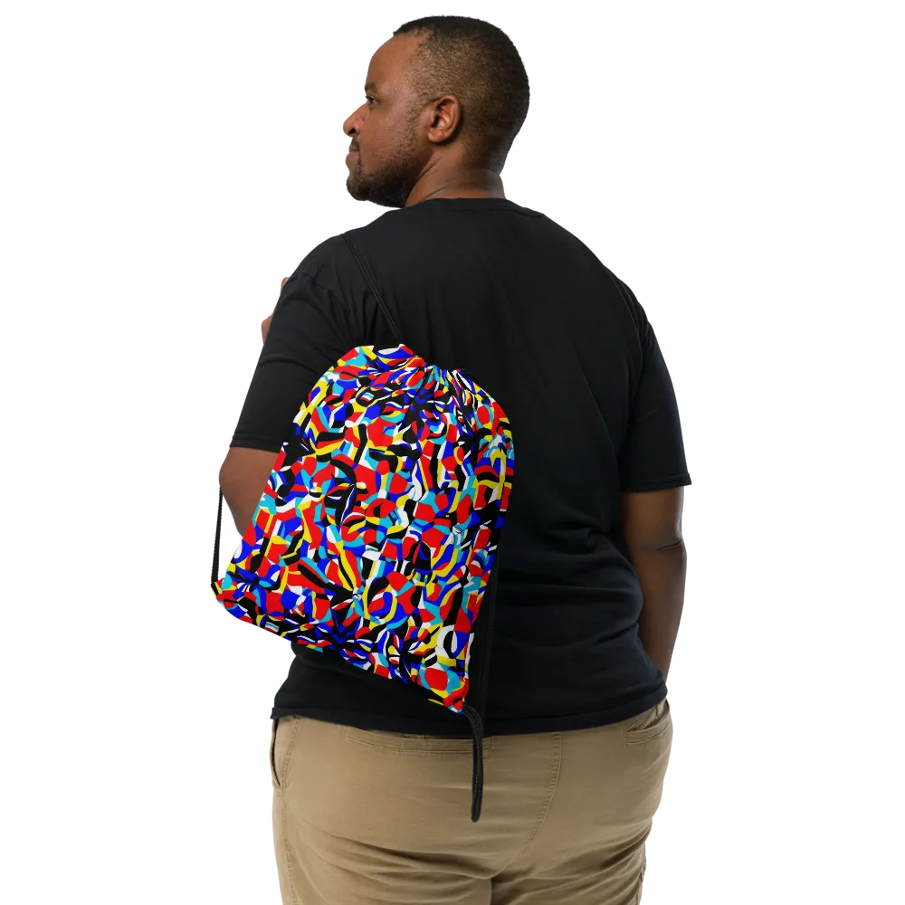 Primary Flux on Drawstring Bag — Front