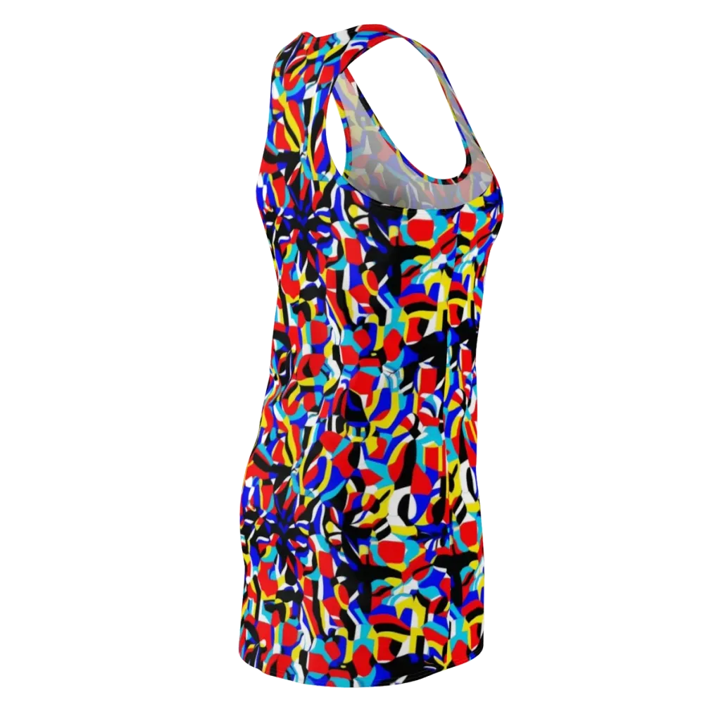 Primary Flux on Racerback Dress — Back Side