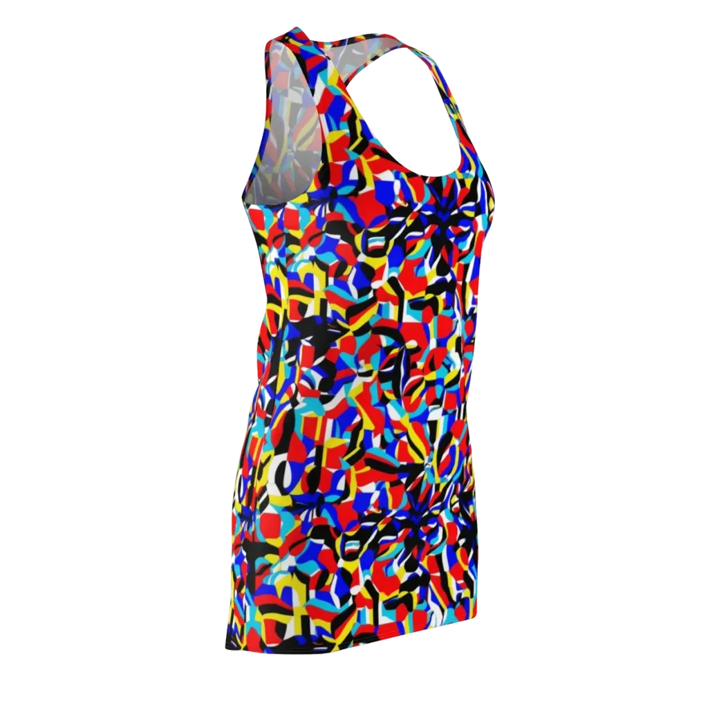 Primary Flux on Racerback Dress — Front Side