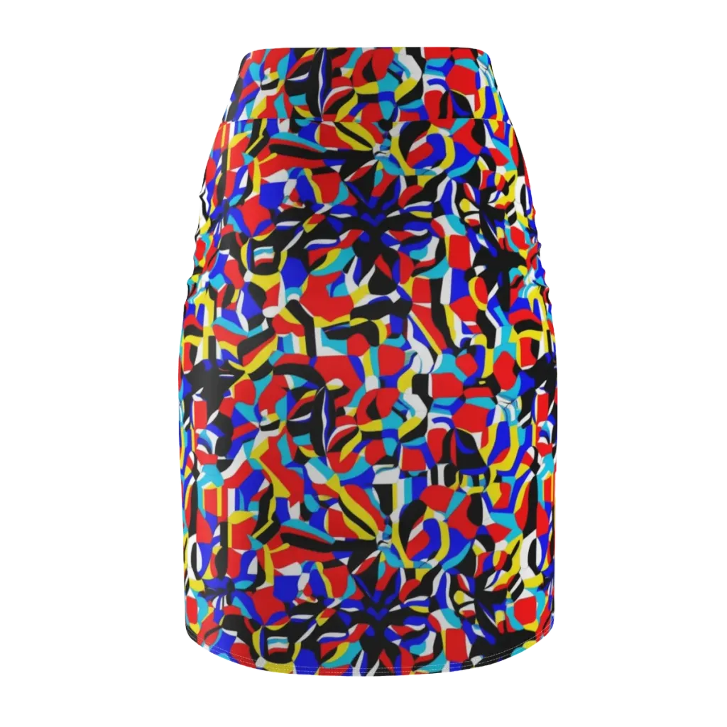 Primary Flux on Pencil Skirt — Back