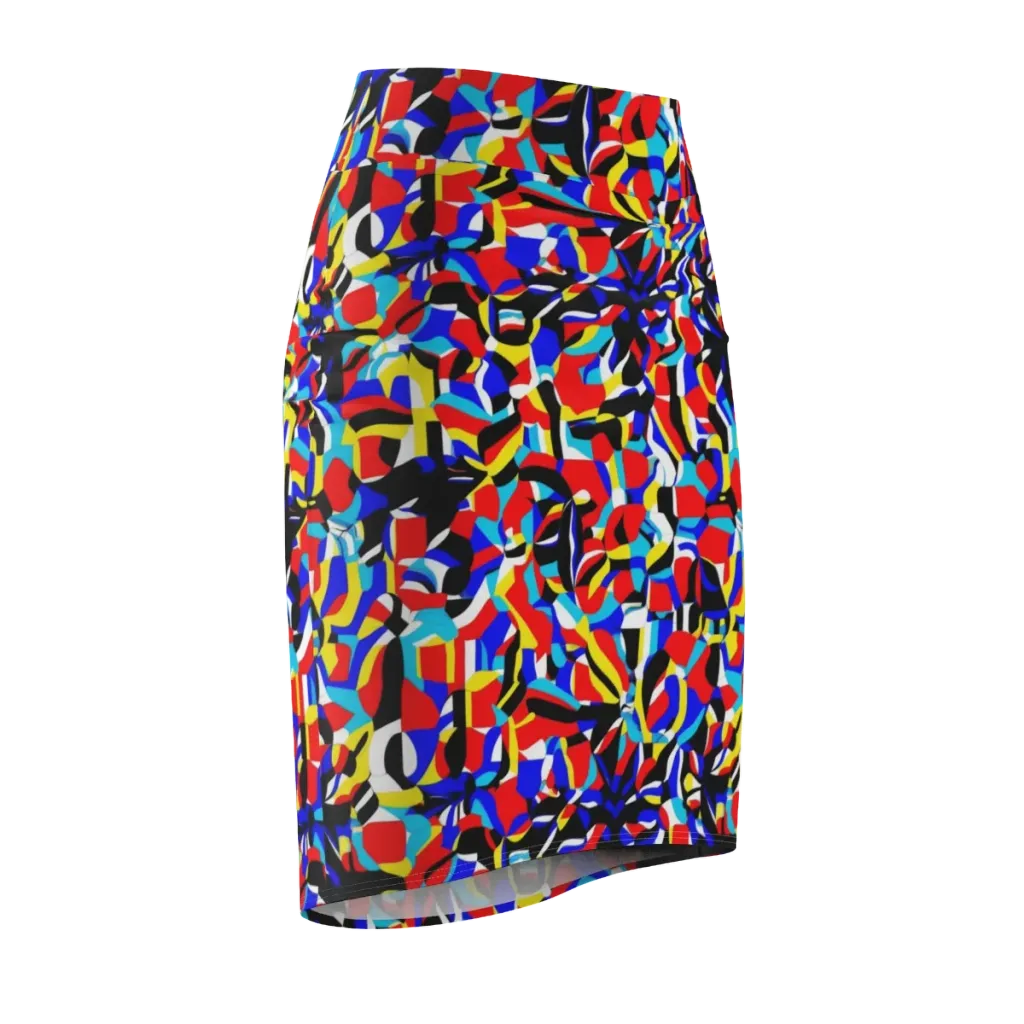 Primary Flux on Pencil Skirt — Front Side