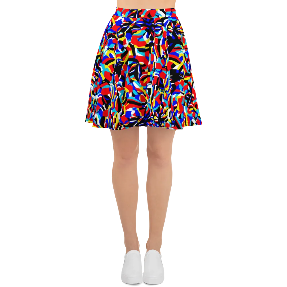 Primary Flux on Skater Skirt — Front