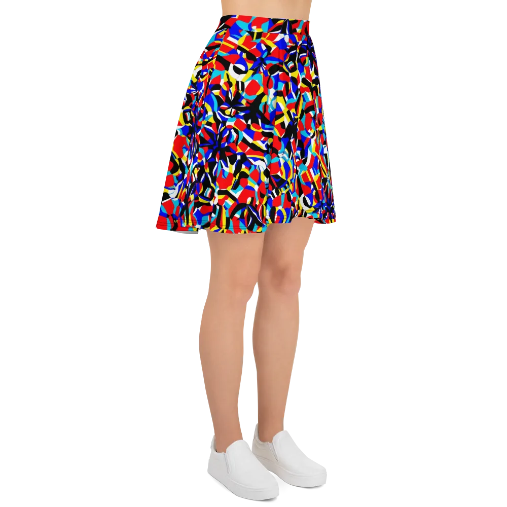 Primary Flux on Skater Skirt — Right