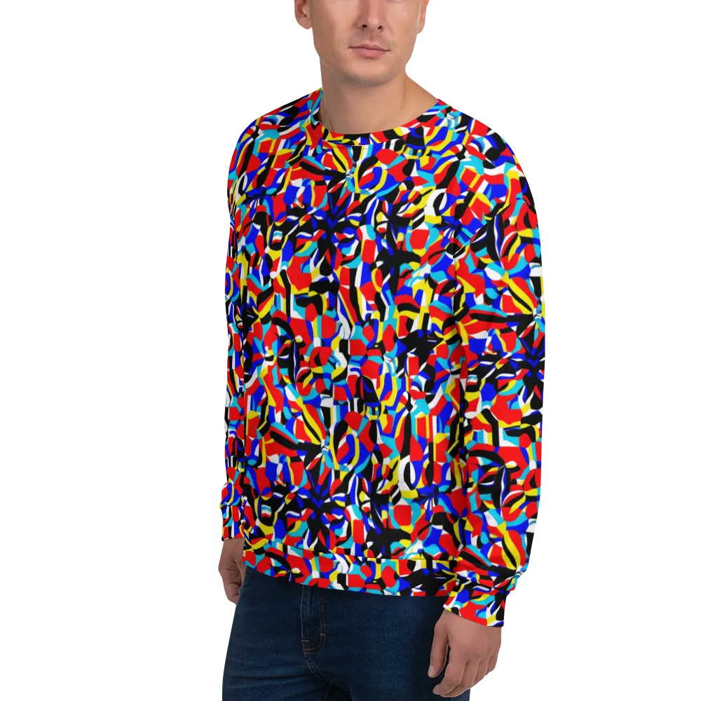 Primary Flux on Sweatshirt — Left Front