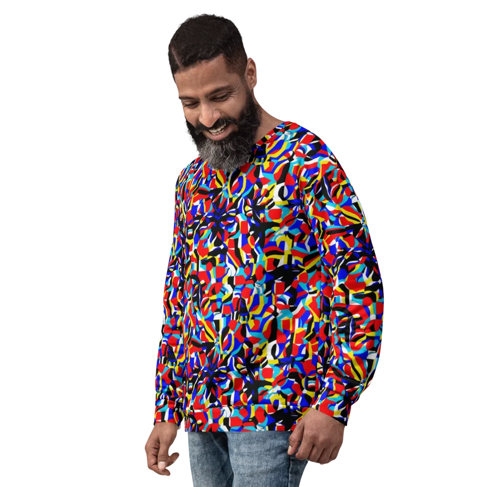 Primary Flux on Sweatshirt — Left Front