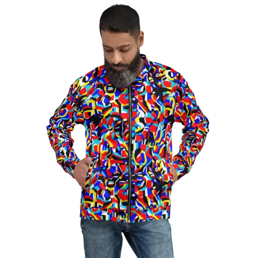 Primary Flux on a Bomber Jacket