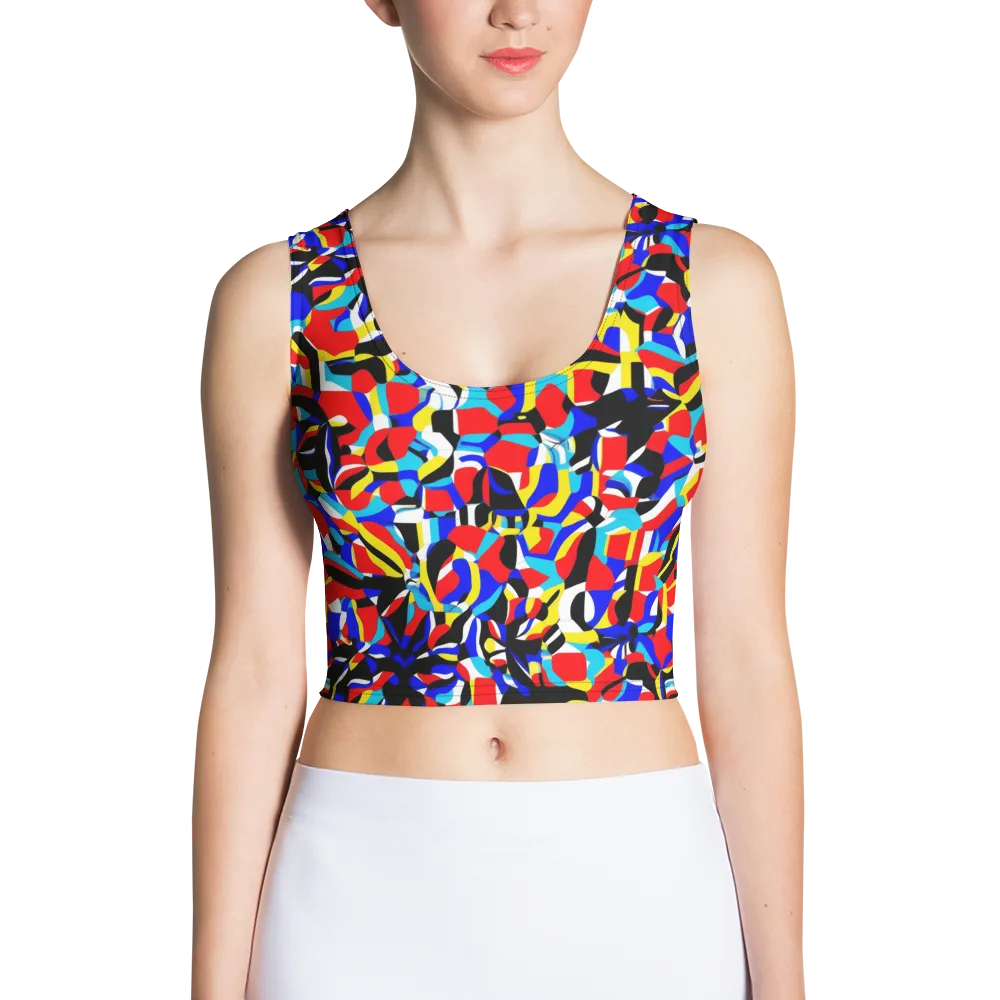 Primary Flux on Crop Top — Front
