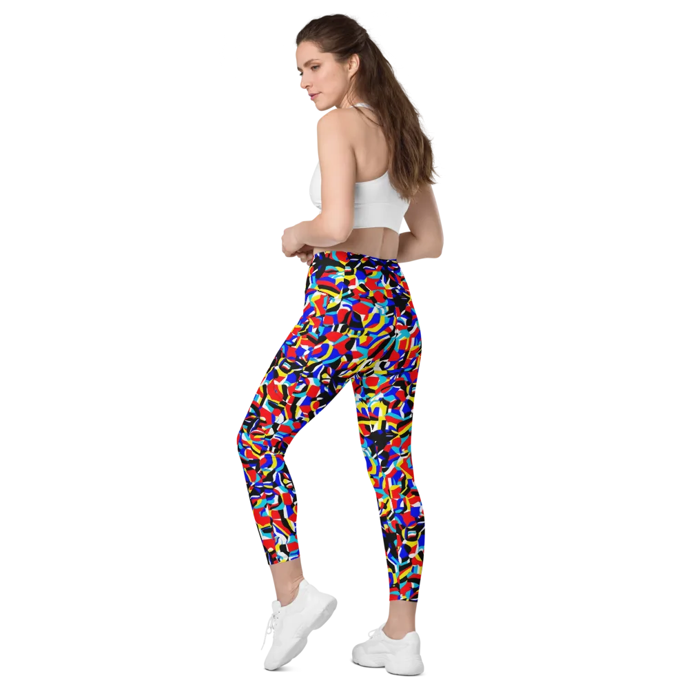 Primary Flux on Leggings with Pockets — Left Back