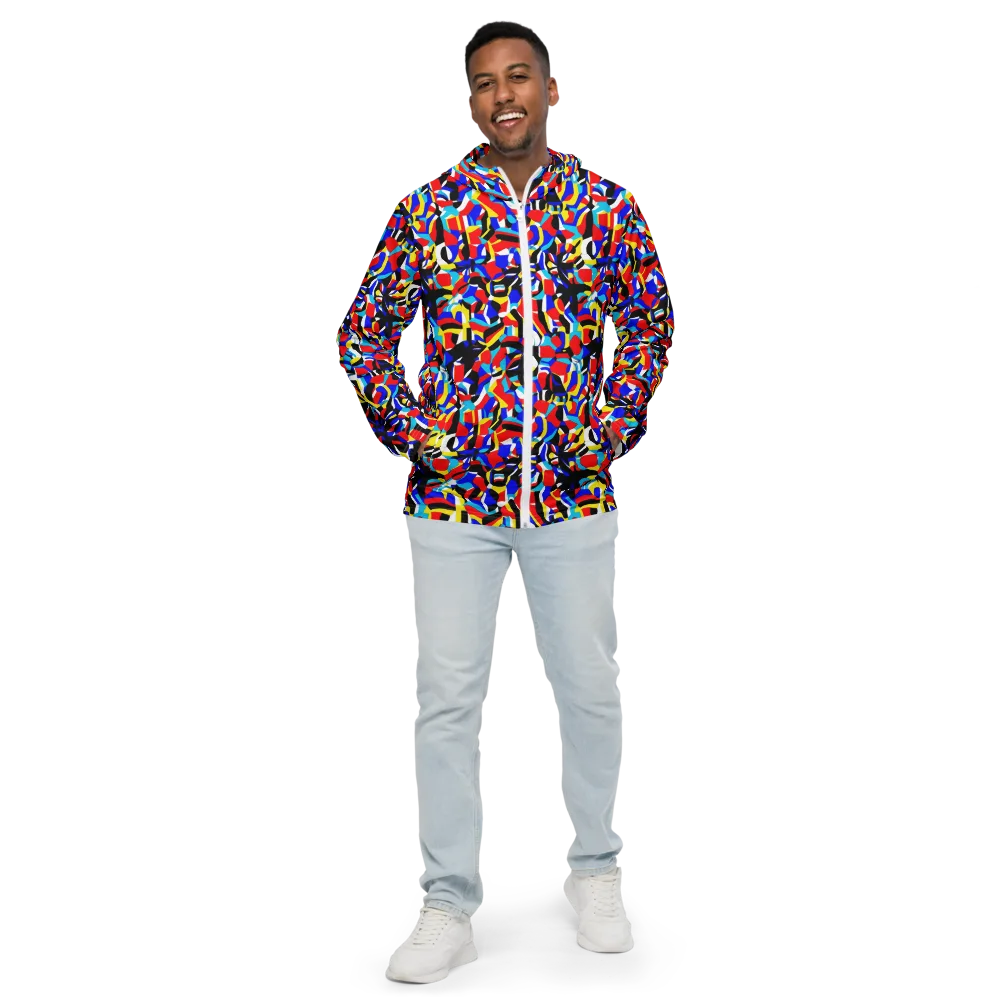 Primary Flux on Men's Windbreaker — Front
