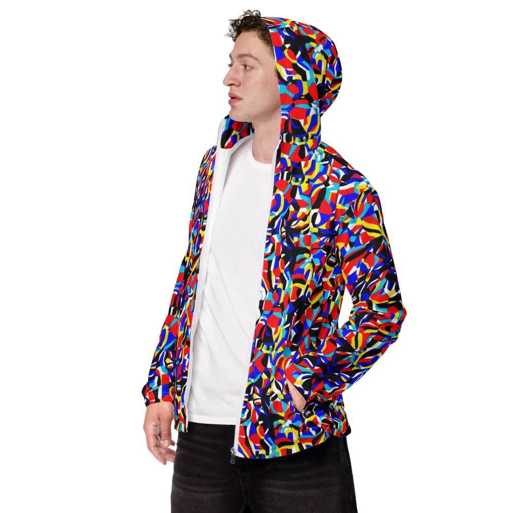 Primary Flux on Men's Windbreaker — Left Front
