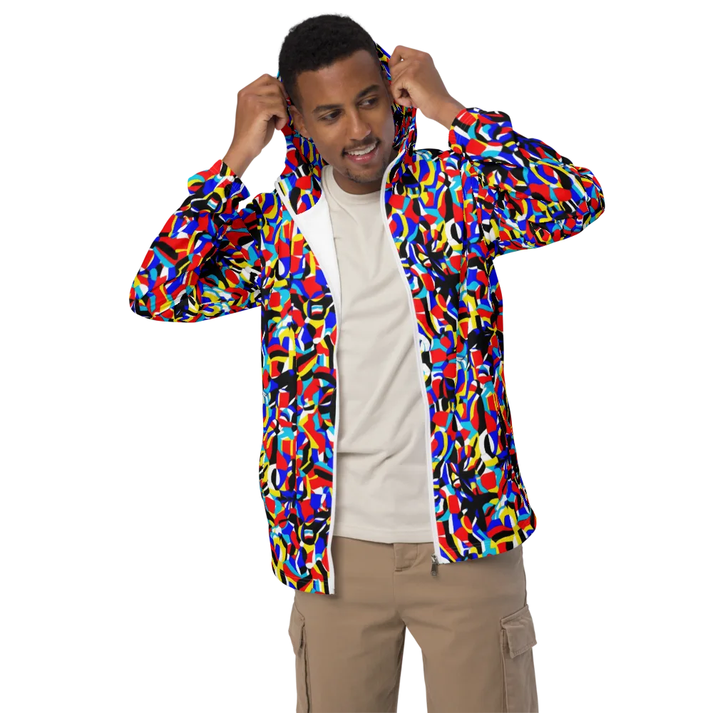 Primary Flux on Men's Windbreaker — Front