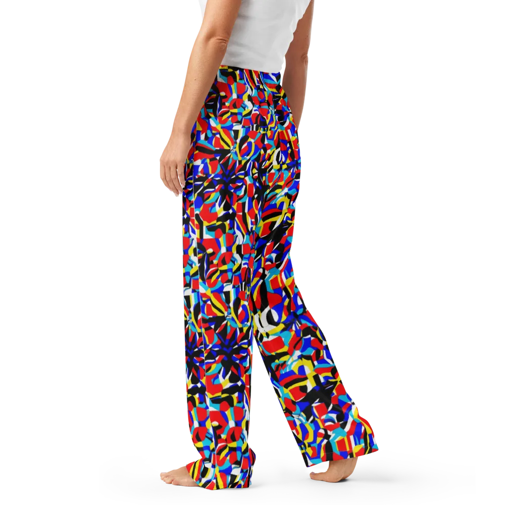 Primary Flux on Women's Pajama Pants — Left