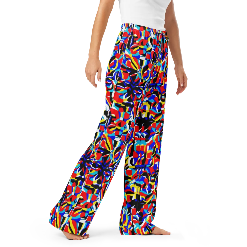Primary Flux on Women's Pajama Pants — Right Front