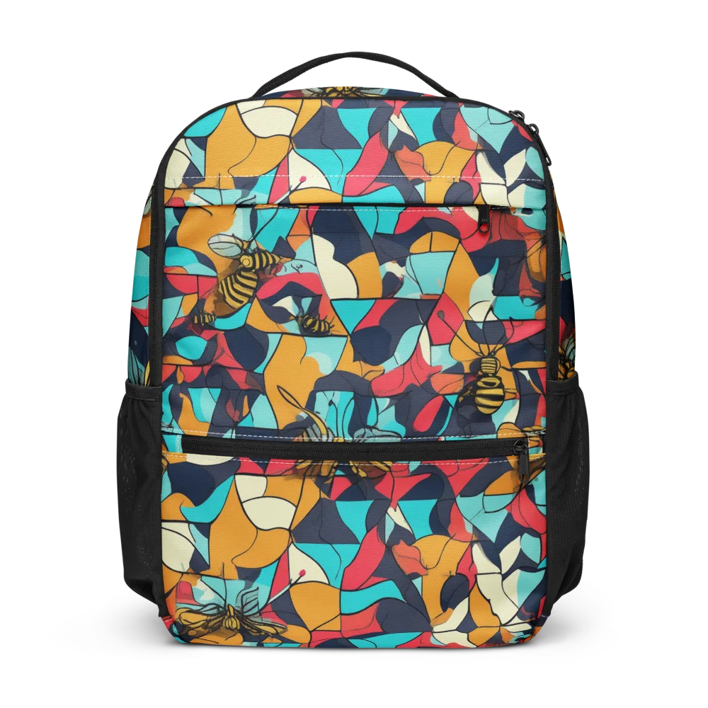 Pollinator Prism on Utility Backpack — Front