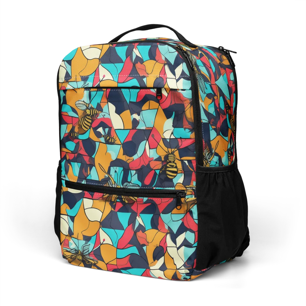 Pollinator Prism on Utility Backpack — Left Front