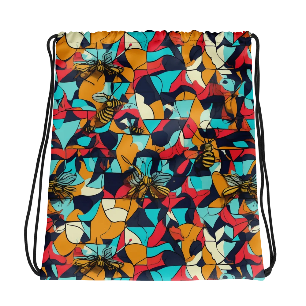 Pollinator Prism on Drawstring Bag — Photo
