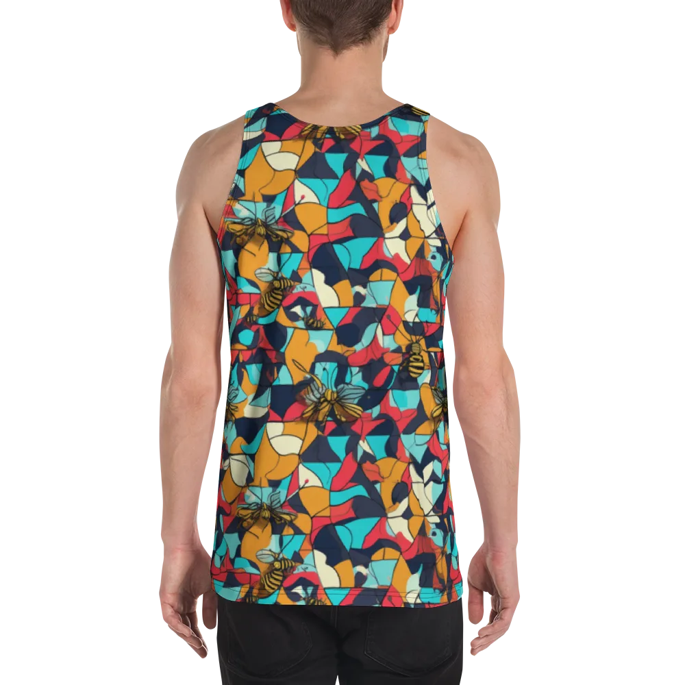 Pollinator Prism on Men's Tank Top — Back