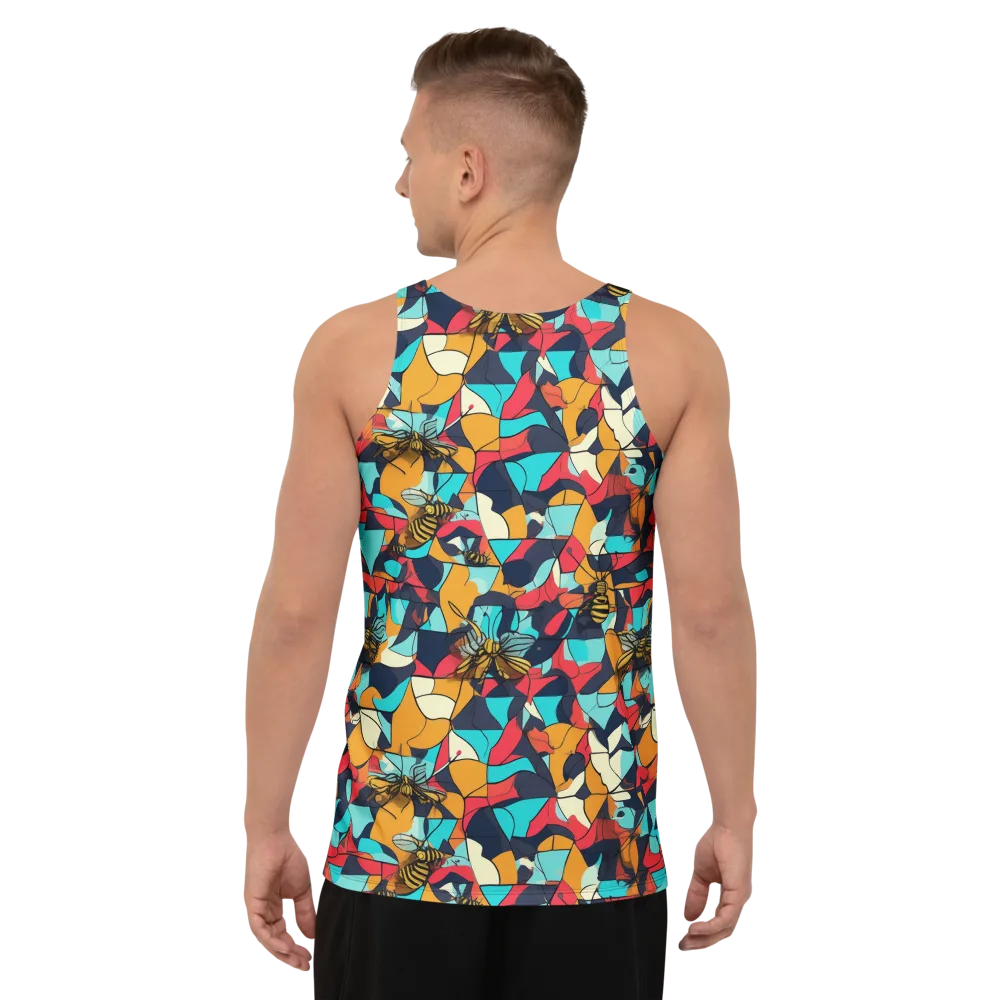 Pollinator Prism on Men's Tank Top — Back