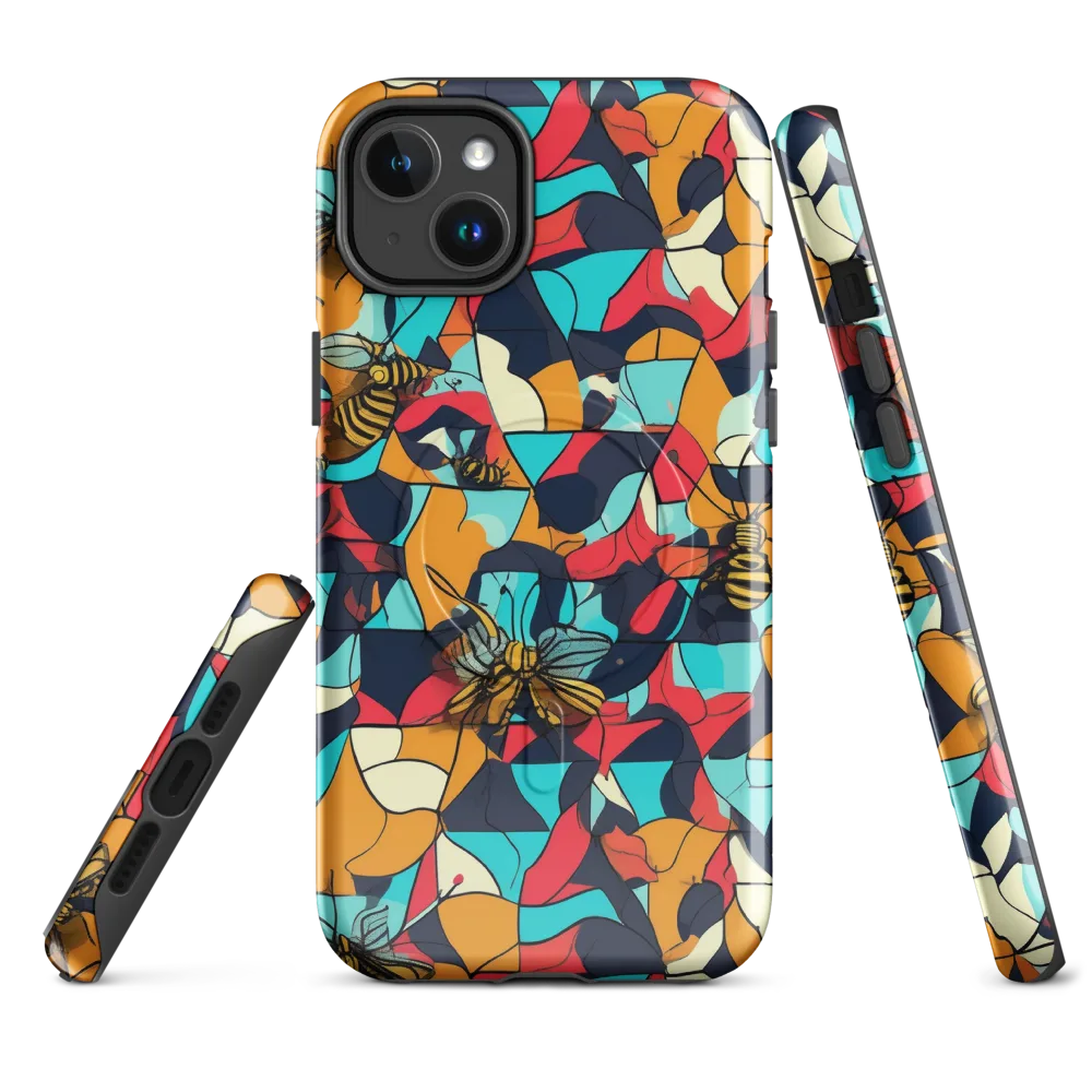 Pollinator Prism on MagSafe Tough Case for iPhone® — Front