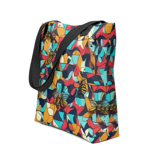 Pollinator Prism on a Tote Bag