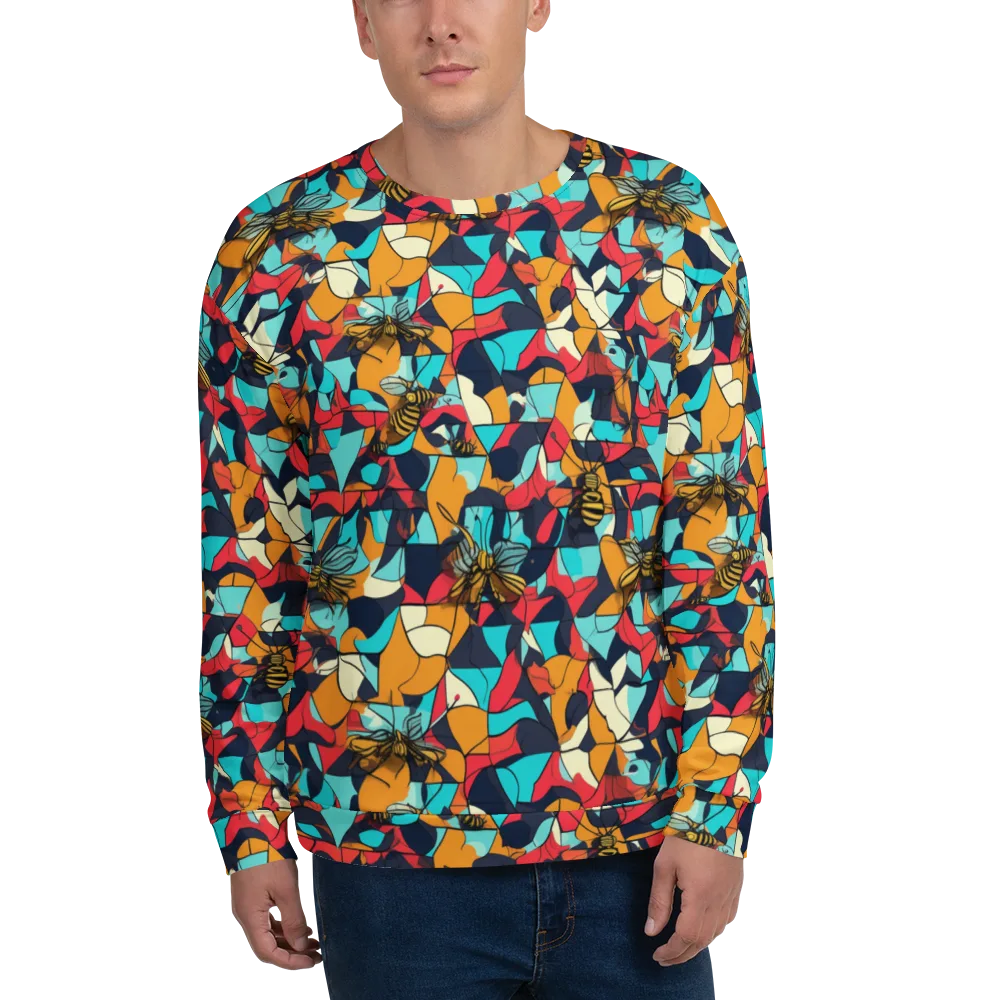 Pollinator Prism on Sweatshirt — Front