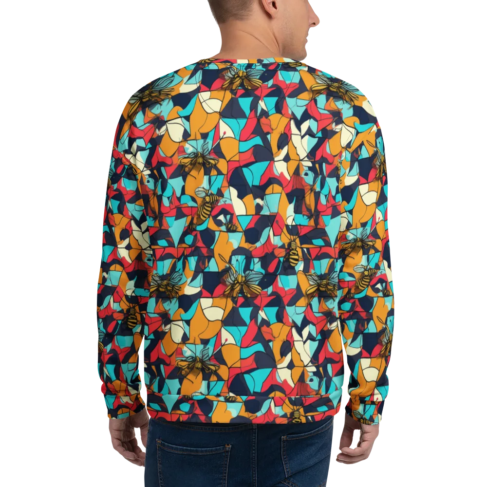 Pollinator Prism on Sweatshirt — Back