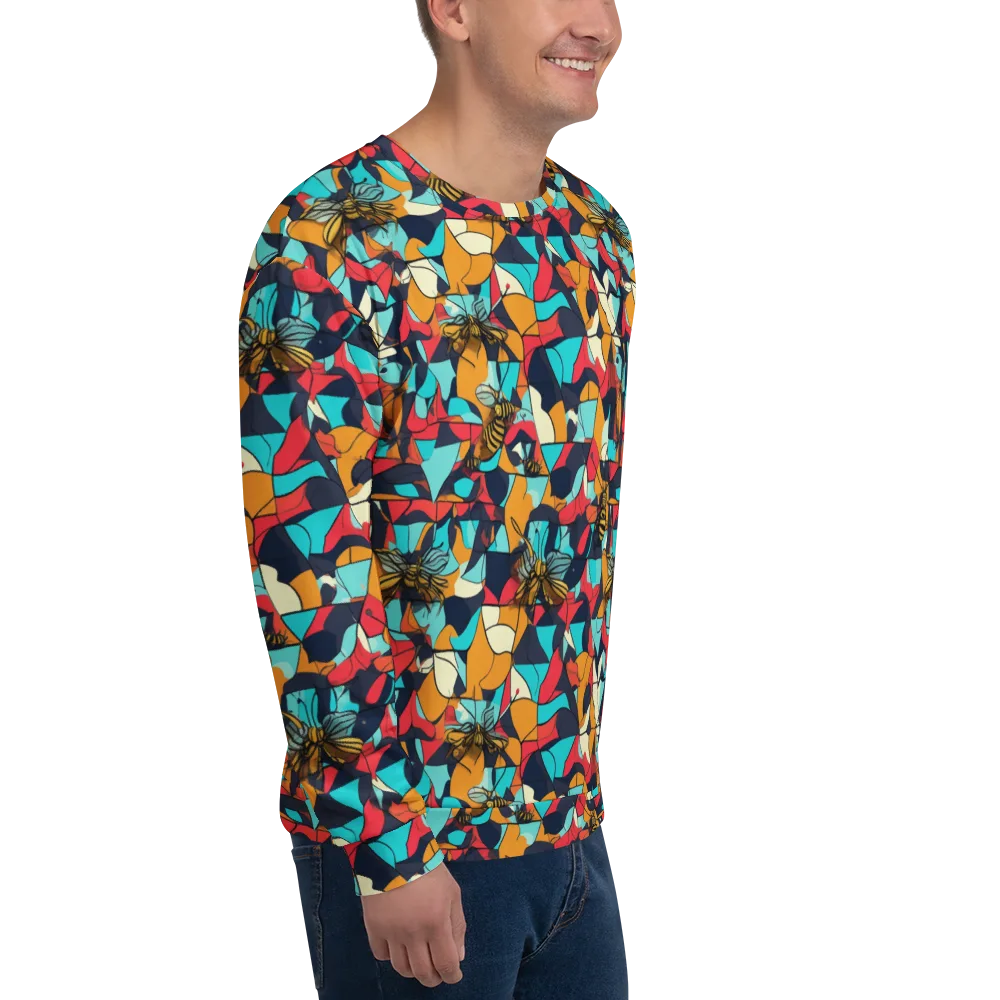 Pollinator Prism on Sweatshirt — Right Front