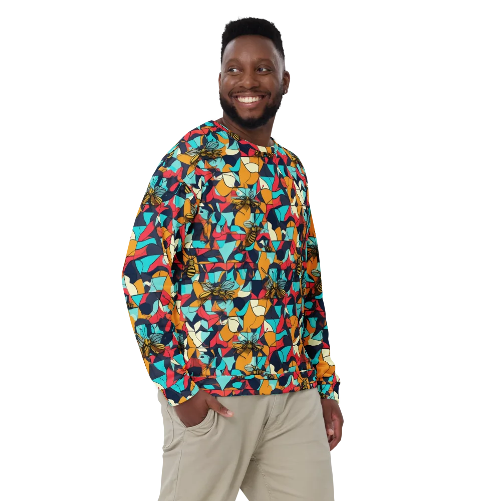Pollinator Prism on Sweatshirt — Front