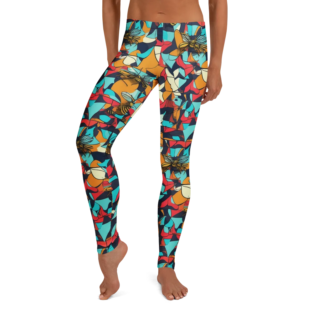 Pollinator Prism on Leggings — Front