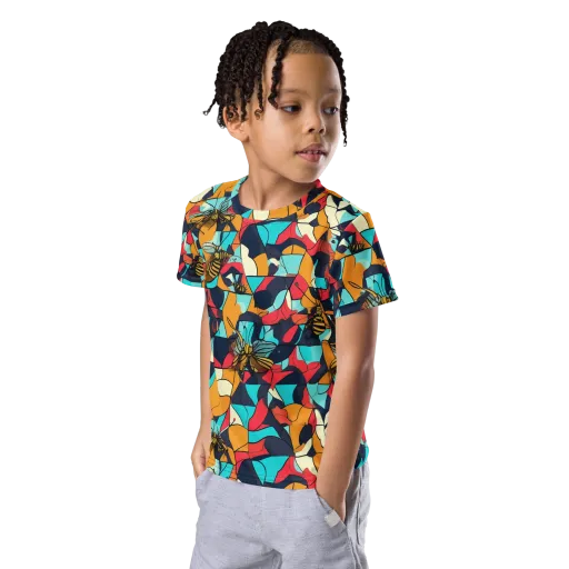 Pollinator Prism on a Kids Crew Neck T-Shirt