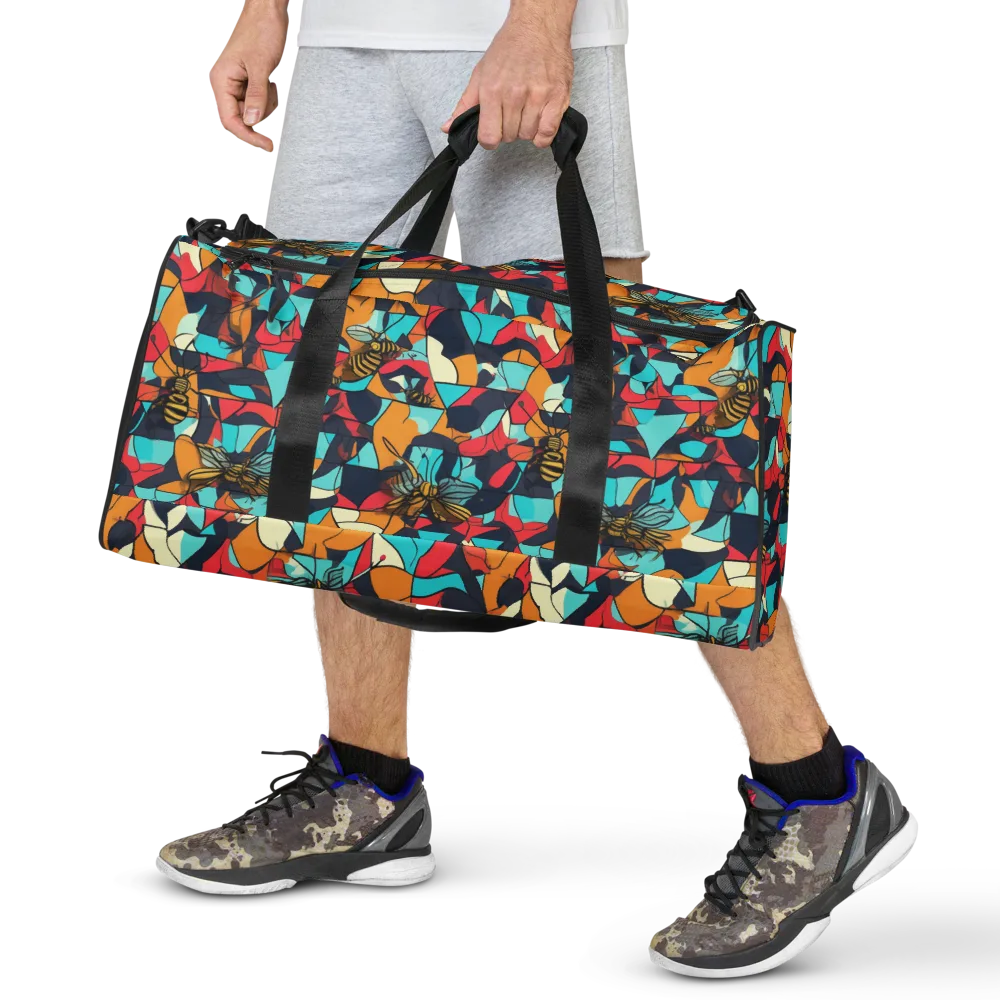 Pollinator Prism on Duffle Bag — Front