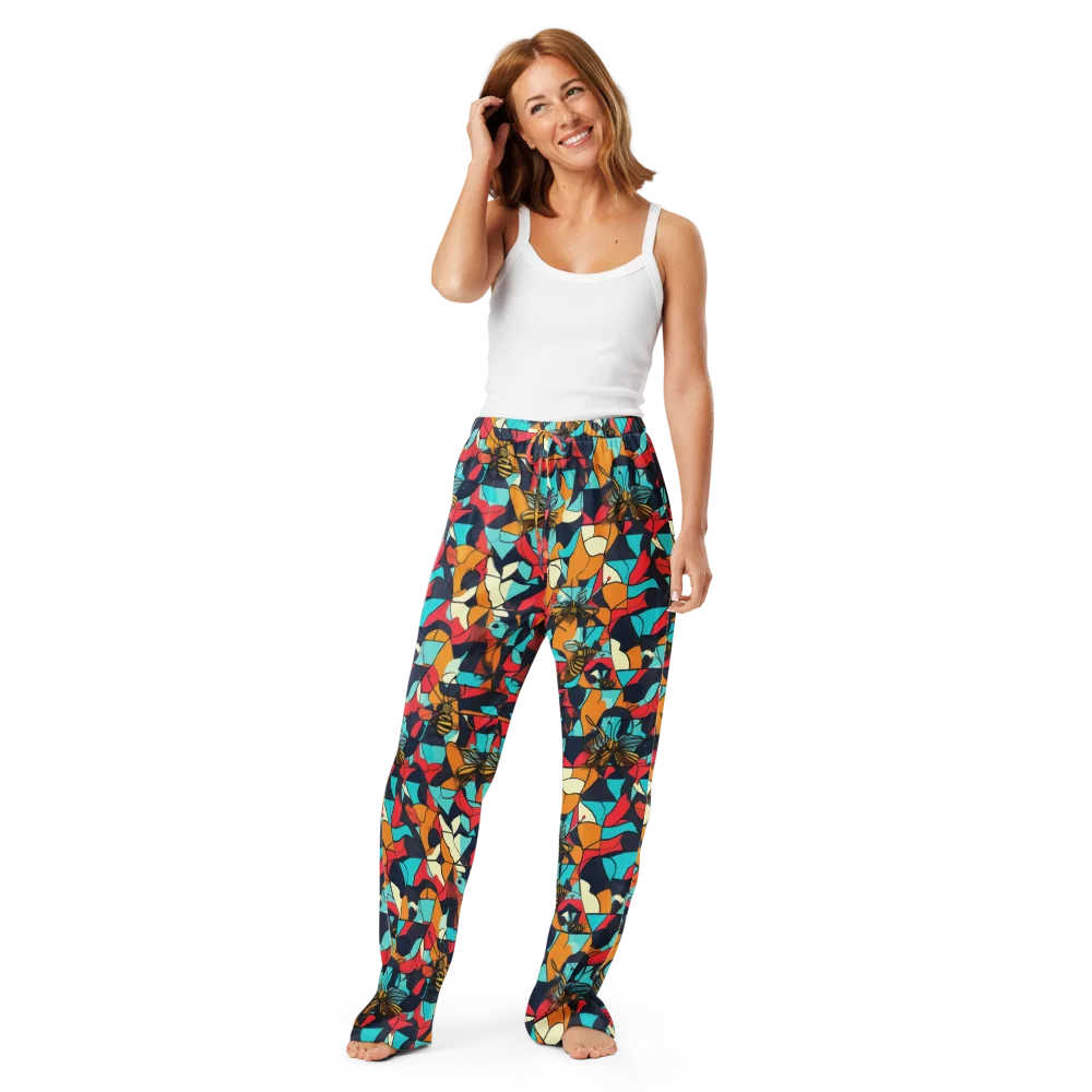 Pollinator Prism on Women's Pajama Pants — Front