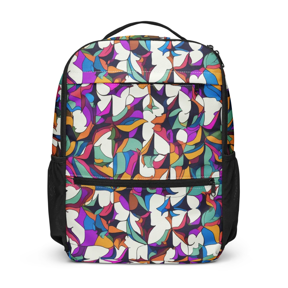Electric Florilegium on Utility Backpack — Front