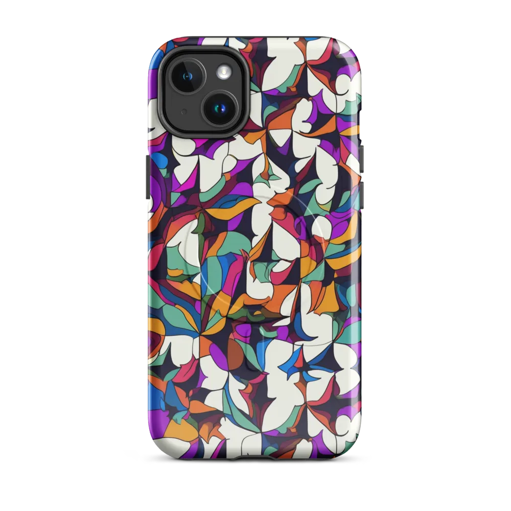 Electric Florilegium on MagSafe Tough Case for iPhone® — Front