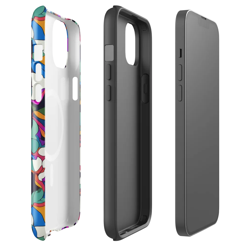 Electric Florilegium on MagSafe Tough Case for iPhone® — Front