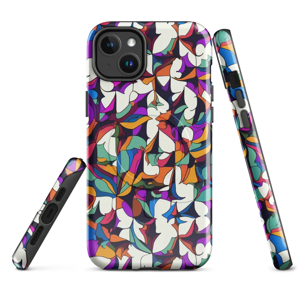 Electric Florilegium on MagSafe Tough Case for iPhone® — Front